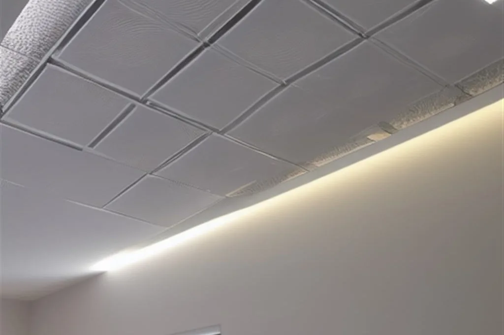 Jak zrobić sufit podwieszany z oświetleniem LED